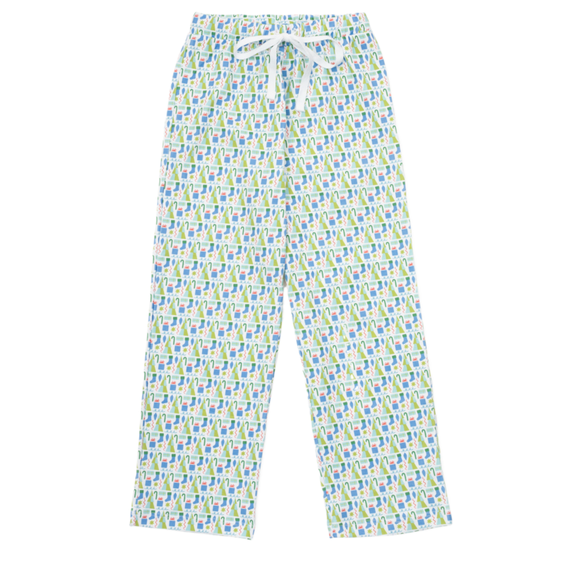 Lila + Hayes Lila + Hayes Beckett Pant - Mod Holiday Blue