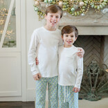 Lila + Hayes Lila + Hayes Beckett Pant - Mod Holiday Blue