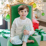 Lila + Hayes Lila + Hayes Beckett Pant - Mod Holiday Blue