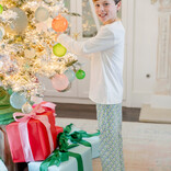 Lila + Hayes Lila + Hayes Beckett Pant - Mod Holiday Blue