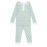 Lila + Hayes Lila + Hayes Jack Pajama Set - Mod Holiday Blue