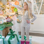 Lila + Hayes Lila + Hayes Alden Pajama Set - Mod Holiday Pink
