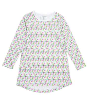 Lila + Hayes Lila + Hayes Berkeley Dress - Mod Holiday Pink