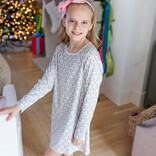 Lila + Hayes Lila + Hayes Berkeley Dress - Mod Holiday Pink