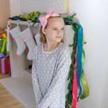 Lila + Hayes Lila + Hayes Berkeley Dress - Mod Holiday Pink