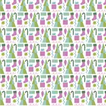 Lila + Hayes Lila + Hayes Berkeley Dress - Mod Holiday Pink