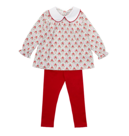 Lila + Hayes Lila + Hayes Morgan Legging Set - Nutcracker Ballet