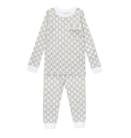 Lila + Hayes Lila + Hayes Bradford Pajama Set - Nutcracker Stripe