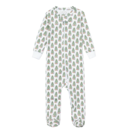 Lila + Hayes Lila + Hayes Parker Zipper Pajama - Under the Christmas