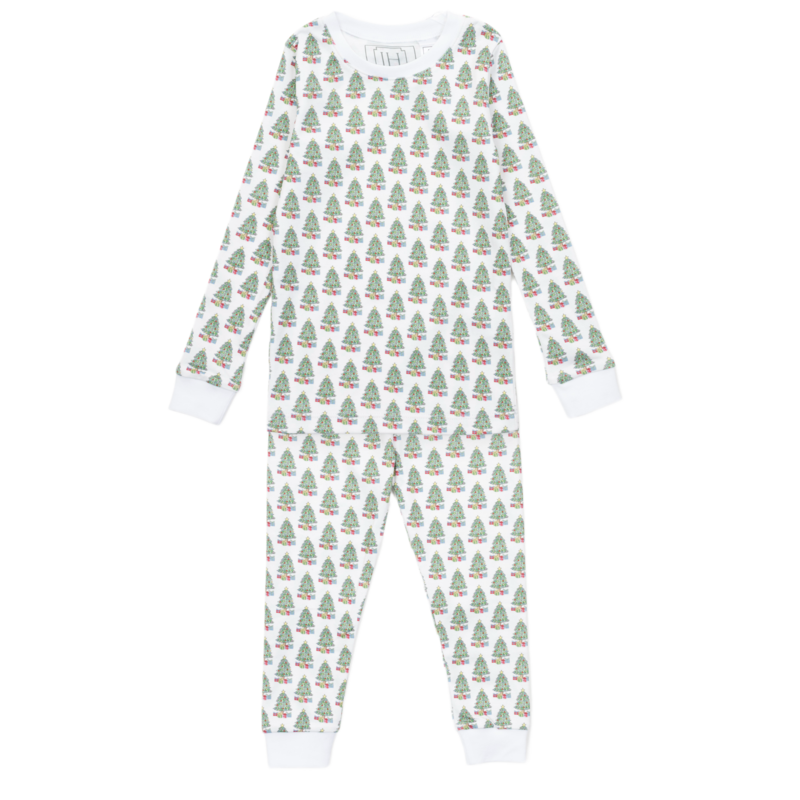 Lila + Hayes Lila + Hayes Grayson Pajama Set - Under the Christmas Tree