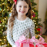 Lila + Hayes Lila + Hayes Grayson Pajama Set - Under the Christmas Tree