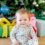 Lila + Hayes Lila + Hayes Parker Zipper Pajama - Under the Christmas