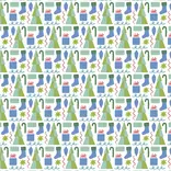 Lila + Hayes Lila + Hayes Jack Pajama Set - Mod Holiday Blue