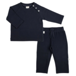 Paty Paty Navy Waffle Knit Lounge Set