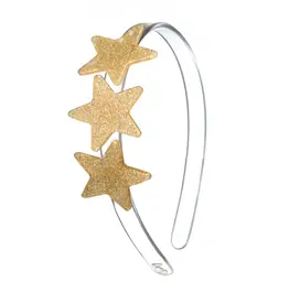 Lilies & Roses Stars Glitter Gold Headband