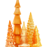 Cody Foster & Co Yellow/Orange Hue Trees Set of 5