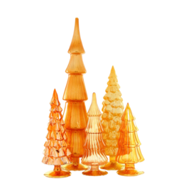 Cody Foster & Co Yellow/Orange Hue Trees Set of 5