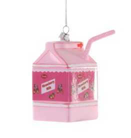 Cody Foster & Co Strawberry Milk Ornament