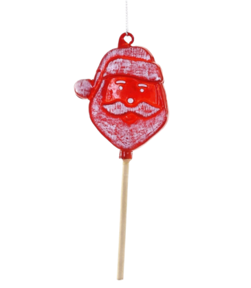 Cody Foster & Co Santa Lollipop Ornament