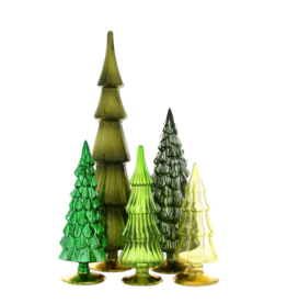 Cody Foster & Co Green Hue Trees Set of 5