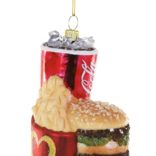 Cody Foster & Co Fast Food Burger Meal Ornament