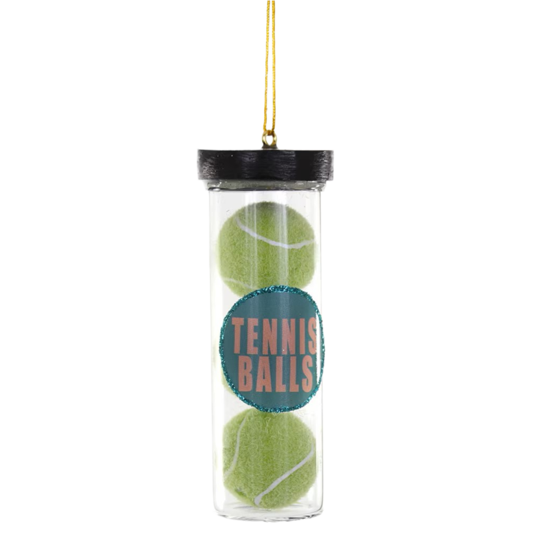 Cody Foster & Co Canister of Tennis Balls Ornament