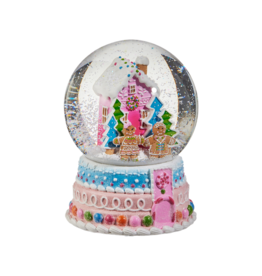 Raz Imports Gingerbread House Water Globe