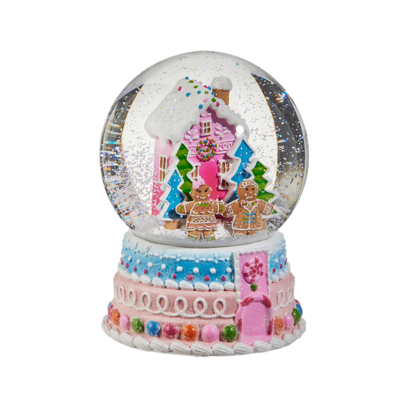 Raz Imports Gingerbread House Water Globe