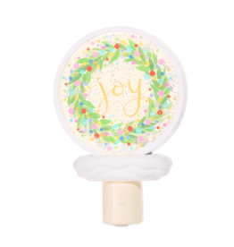 Raz Imports Confetti Wreath of Joy Night Light