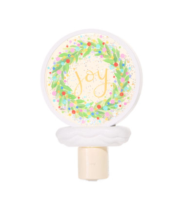 Raz Imports Confetti Wreath of Joy Night Light