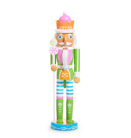 Raz Imports 15" Green Pastel Nutcracker