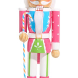 Raz Imports 15" Blue Pastel Nutcracker