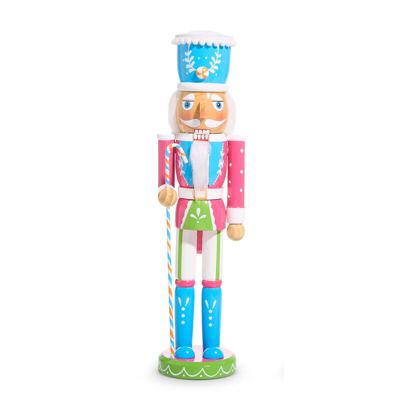 Raz Imports 15" Blue Pastel Nutcracker