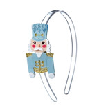 Lilies & Roses Nutcracker Blue Headband