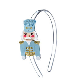 Lilies & Roses Nutcracker Blue Headband