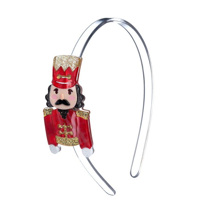 Lilies & Roses Nutcracker Red Headband