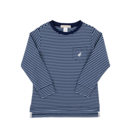 The Beaufort Bonnet Company TBBC LS Carter Crewneck - BB/NN Stripe