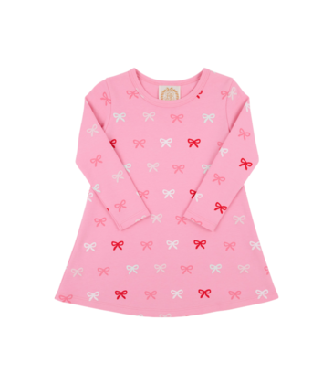 The Beaufort Bonnet Company TBBC LS Polly Play Dress - Bitty Bows