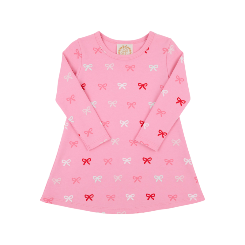 The Beaufort Bonnet Company TBBC LS Polly Play Dress - Bitty Bows