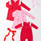 The Beaufort Bonnet Company TBBC LS Polly Play Dress - Bitty Bows