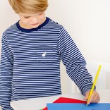 The Beaufort Bonnet Company TBBC LS Carter Crewneck - BB/NN Stripe