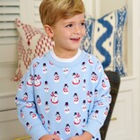 The Beaufort Bonnet Company TBBC Smitty Sweatshirt - Frosty Friends