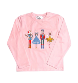 Belle Cher Belle Cher Nutcracker Pink Shirt