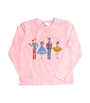 Belle Cher Belle Cher Nutcracker Pink Shirt