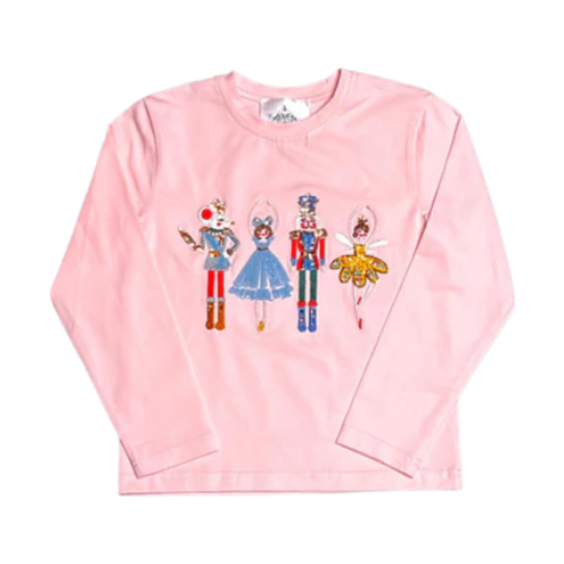 Belle Cher Belle Cher Nutcracker Pink Shirt