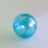 Glitterville Ripple Iridescent Ball Ornament