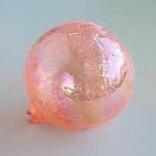 Glitterville Ripple Iridescent Ball Ornament