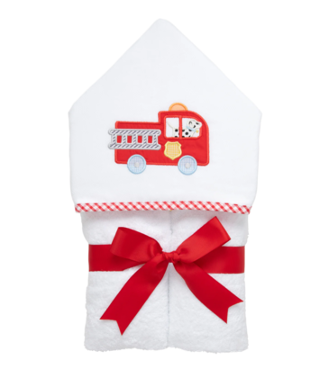3 Marthas 3 Marthas Firetruck Everykid Towel