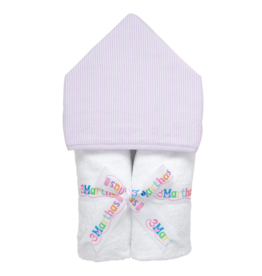 3 Marthas 3 Marthas Lilac Seersucker Everykid Towel