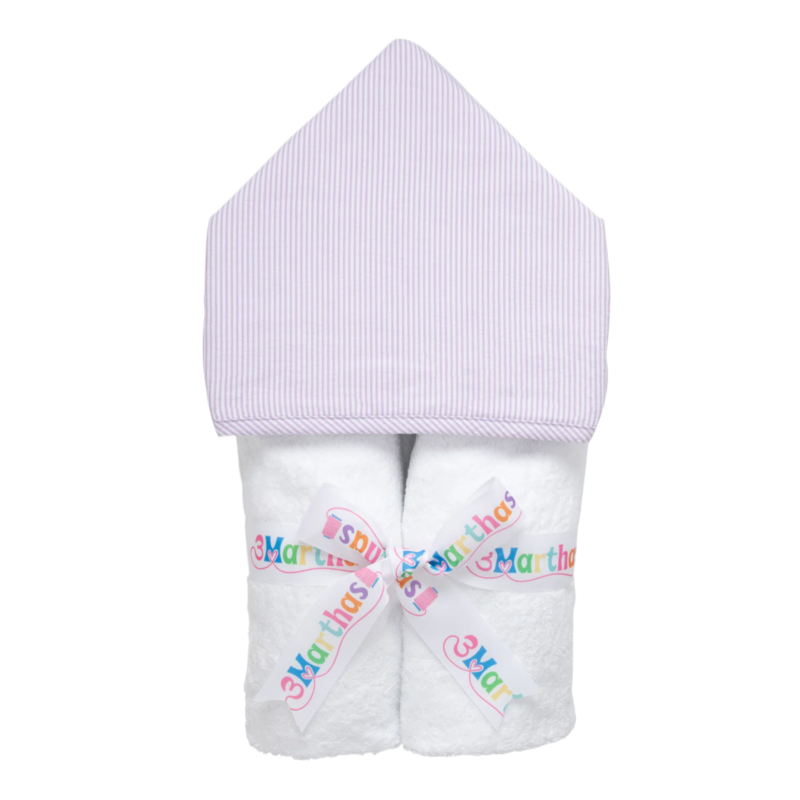 3 Marthas 3 Marthas Lilac Seersucker Everykid Towel
